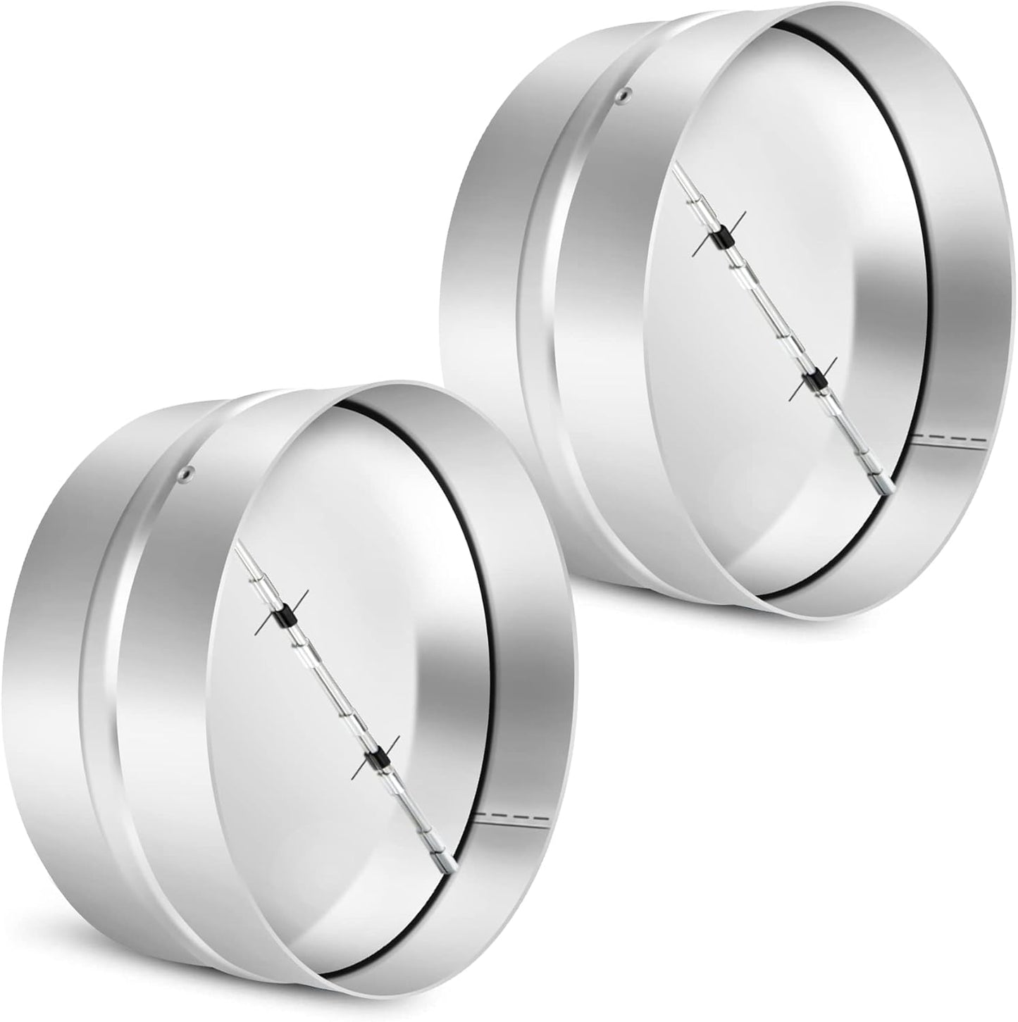 8 Inch Draft Blocker Backdraft Damper for Efficient Airflow Control