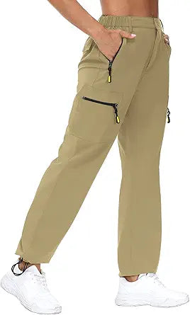 Lightweight Quick Dry Women's Hiking Cargo Pants for Outdoor Fun