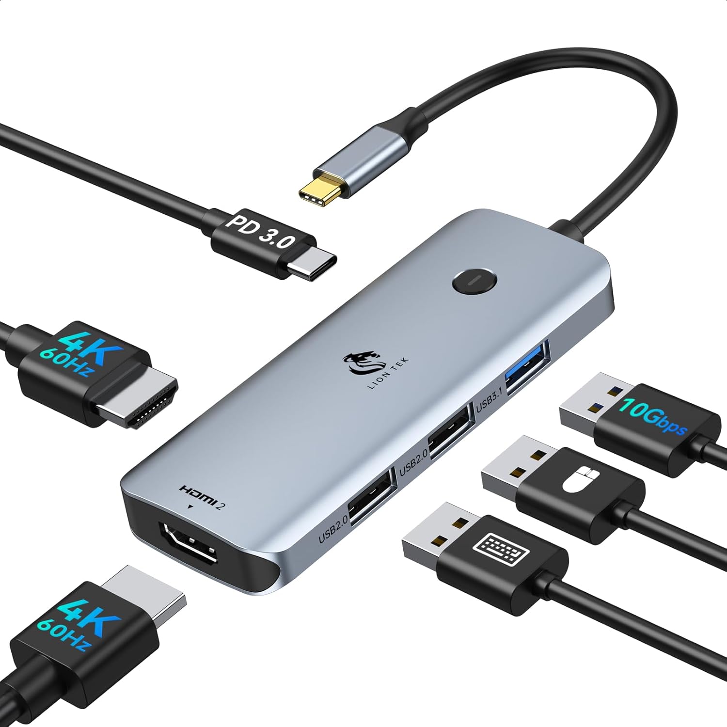 USB C Docking Station Dual Monitor for Enhanced Productivity