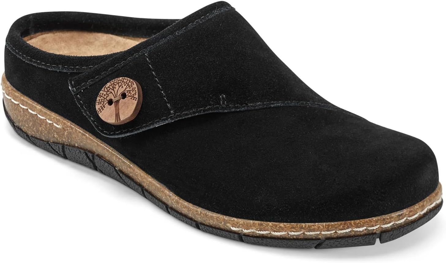 Earth Women's Ezra Clog with Cushioned Insole and Arch Support