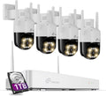 4K Wireless Security Camera System WiFi 6 - Color Night Vision