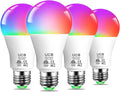 UCB Smart Light Bulbs 130W Equivalent Color Changing - Alexa Only
