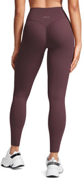 Womens High Waist No Front Seam Scrunch Butt Leggings - Booty Lifting