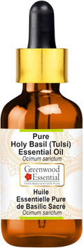 Holy Basil Essential Oil 50ml (Ocimum Sanctum) - Pure Therapeutic