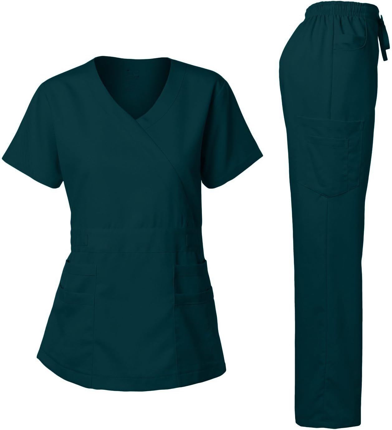 Dagacci Medical Uniform Women's Scrub Set for Comfort and Style