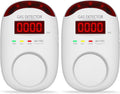Gas Detector & Alarm 2-Pack - Plug-In Natural & Propane Leak Monitor