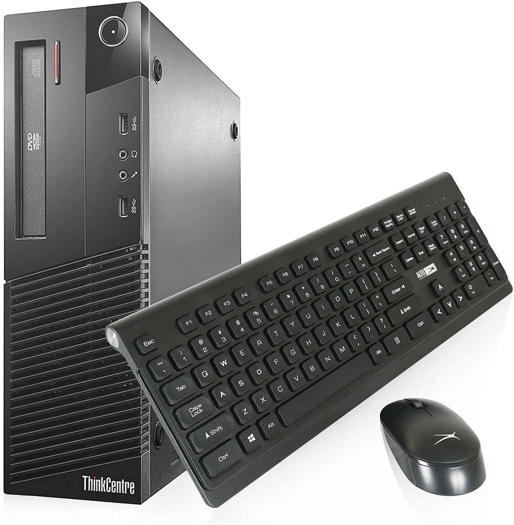 Lenovo ThinkCentre M93p SFF Desktop with Intel i7-4790 Processor