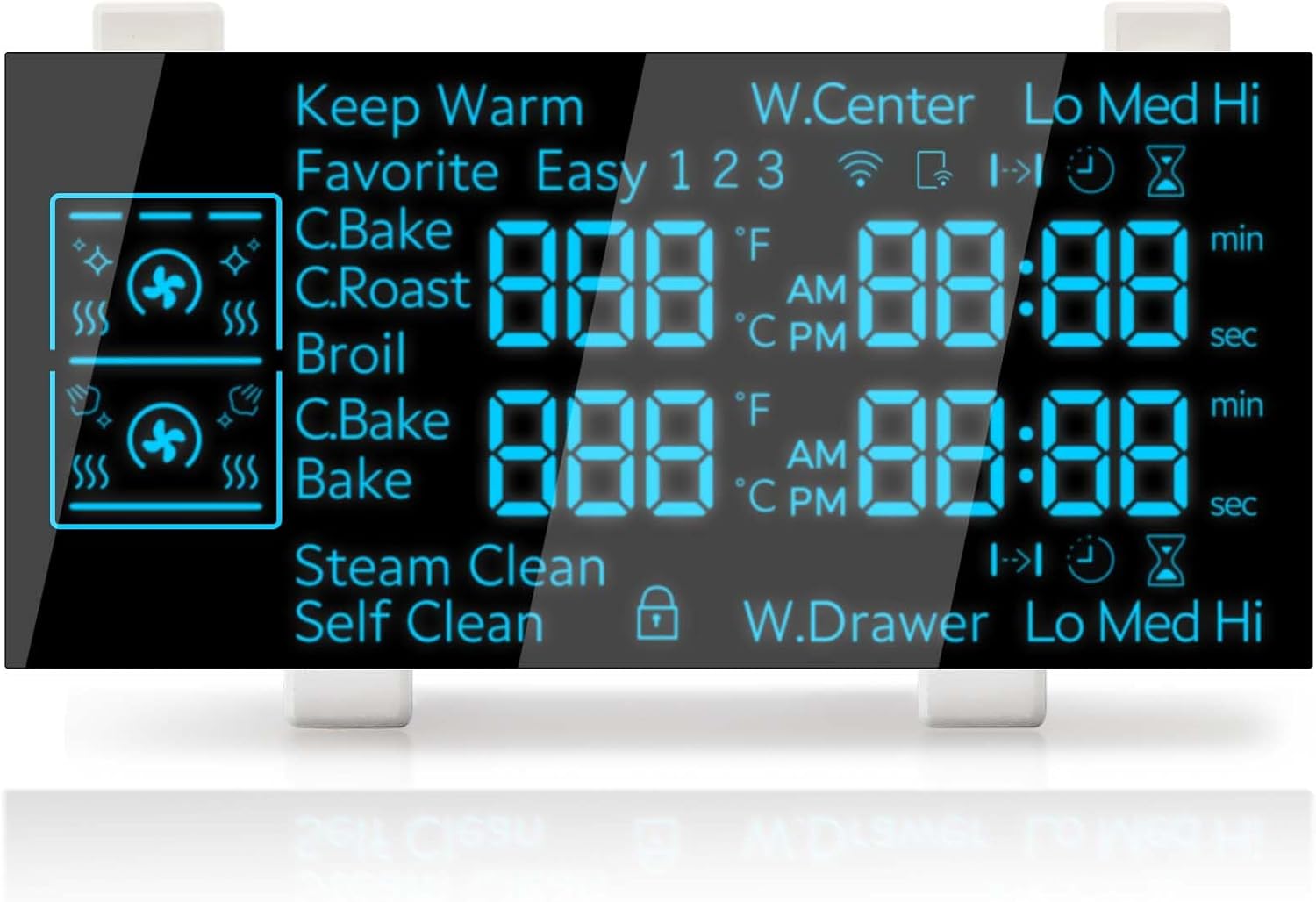 New Upgraded DE07-00130B Range LED Display Board for Samsung