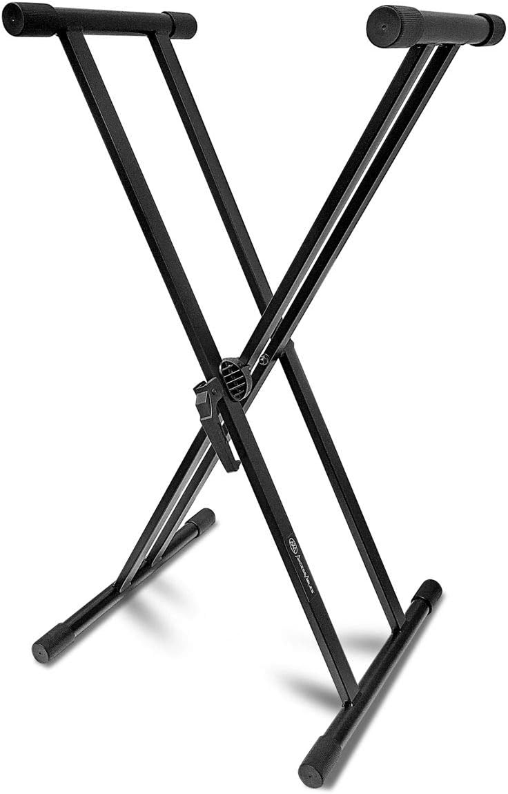 AXcessAbles KX-201 Double X Stand - 132lb Capacity, No Assembly