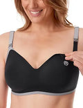 Momcozy Nursing Bras for Breastfeeding: Comfort V Neck Design