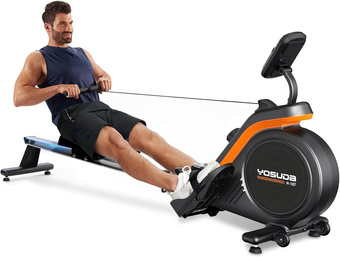 YOSUDA Magnetic Rowing Machine - 350lbs Weight Capacity