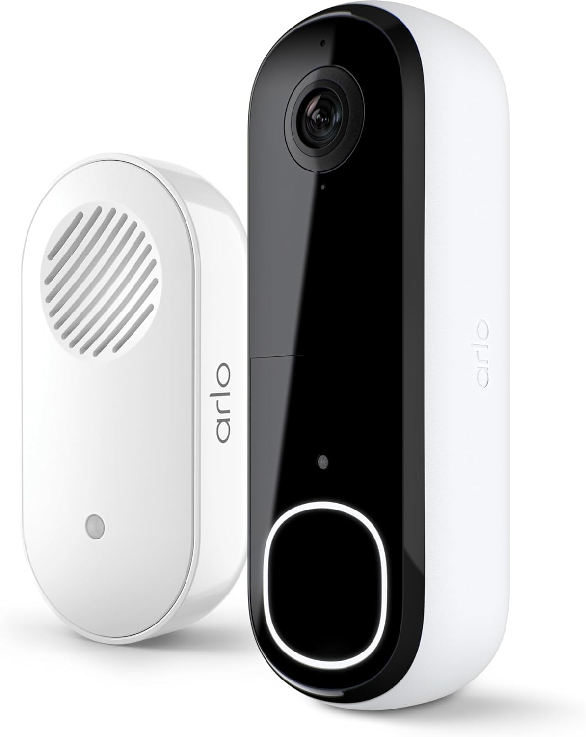 Arlo Video Doorbell 2K with Chime 2: Smart Home Security