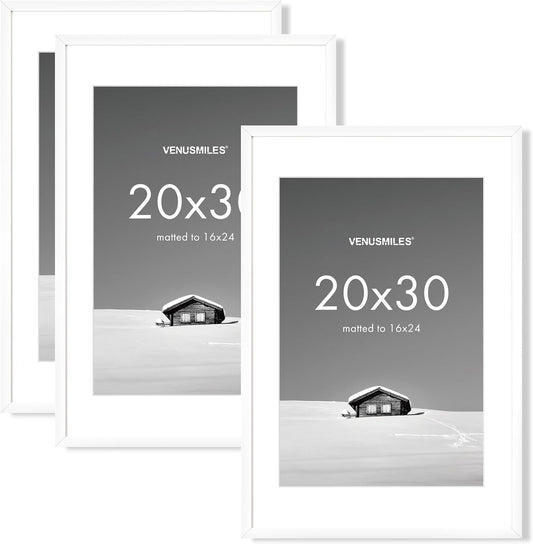 20x30 Picture Frame Set - Versatile Display for Your Photos