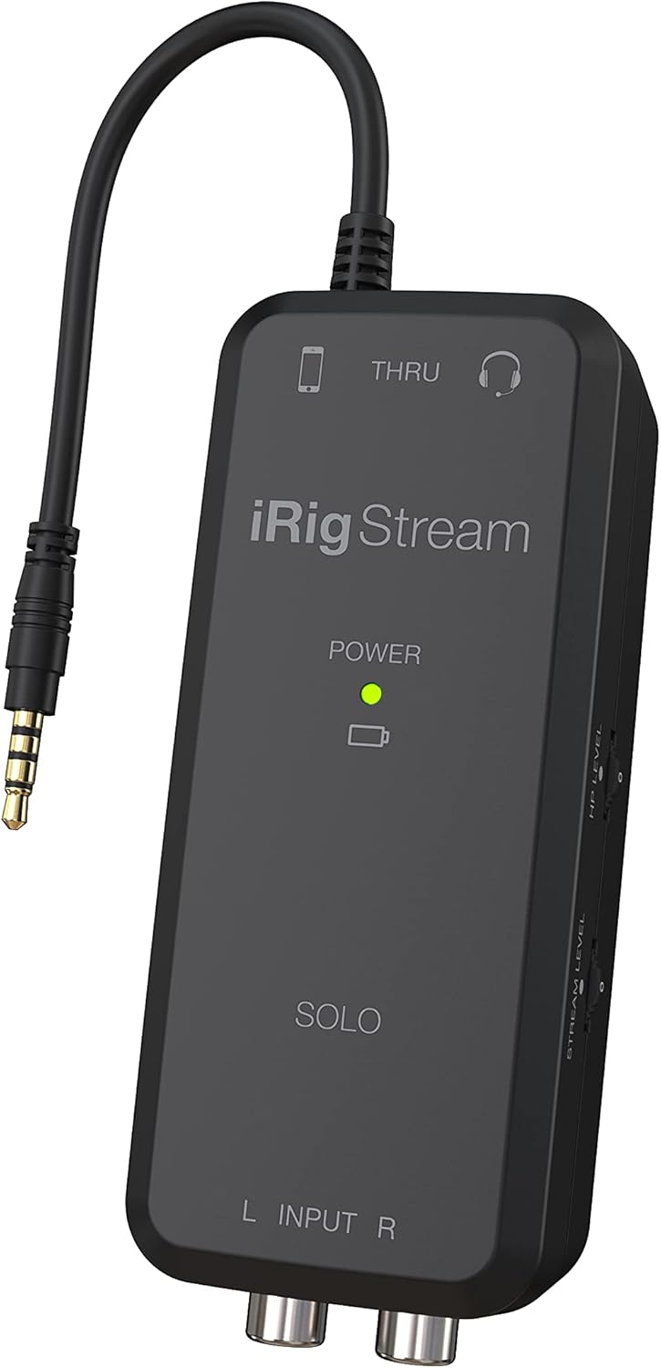 IK Multimedia iRig Stream SOLO: Affordable iPhone Audio Interface