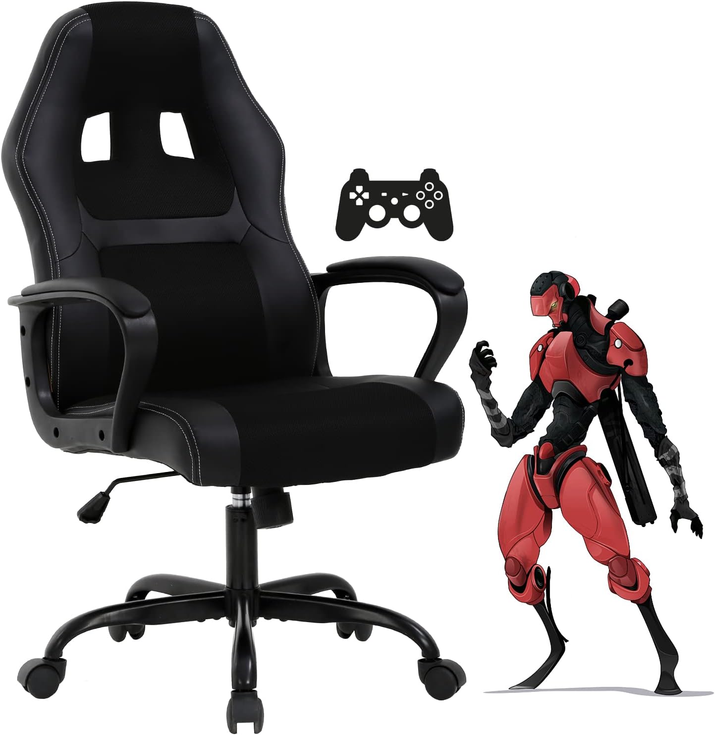 Ergonomic Gamer Chair with Lumbar Support - Dkeli