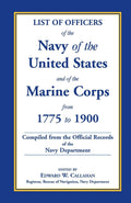 Complete Register of US Navy and Marine Corps Officers 1775-1900