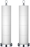 Toilet Paper Holder Stand with Reserve Function - Stable 4-Roll