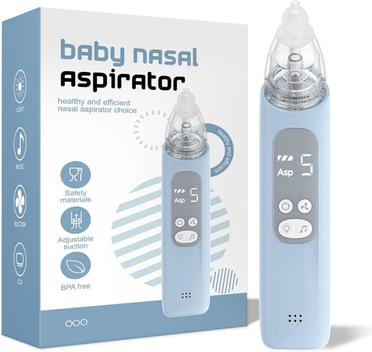X-Bosak Baby Nasal Aspirator - 5 Levels Suction for Gentle Relief
