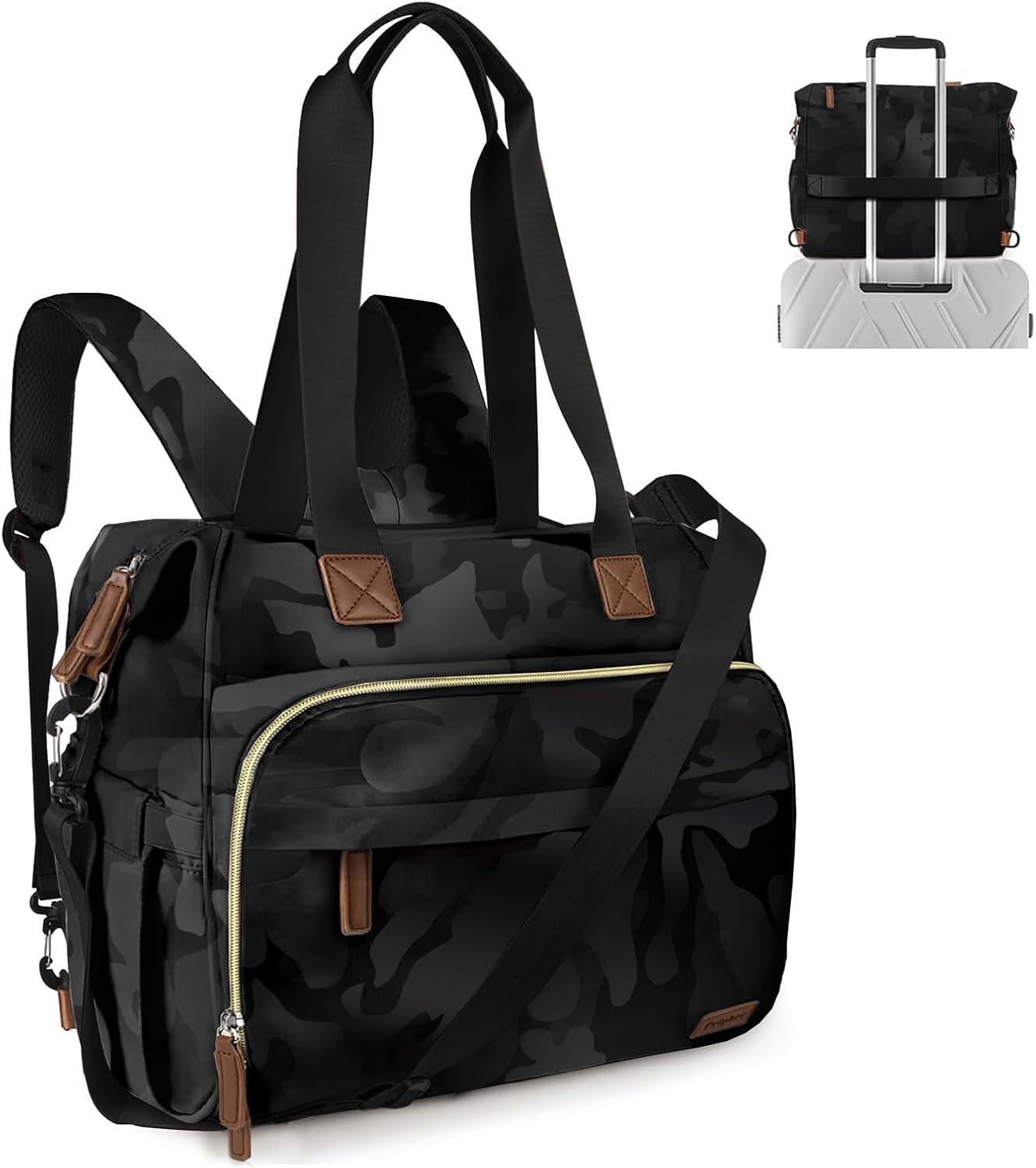 Diaper Bag Backpack for Moms - Versatile Travel Tote with Style