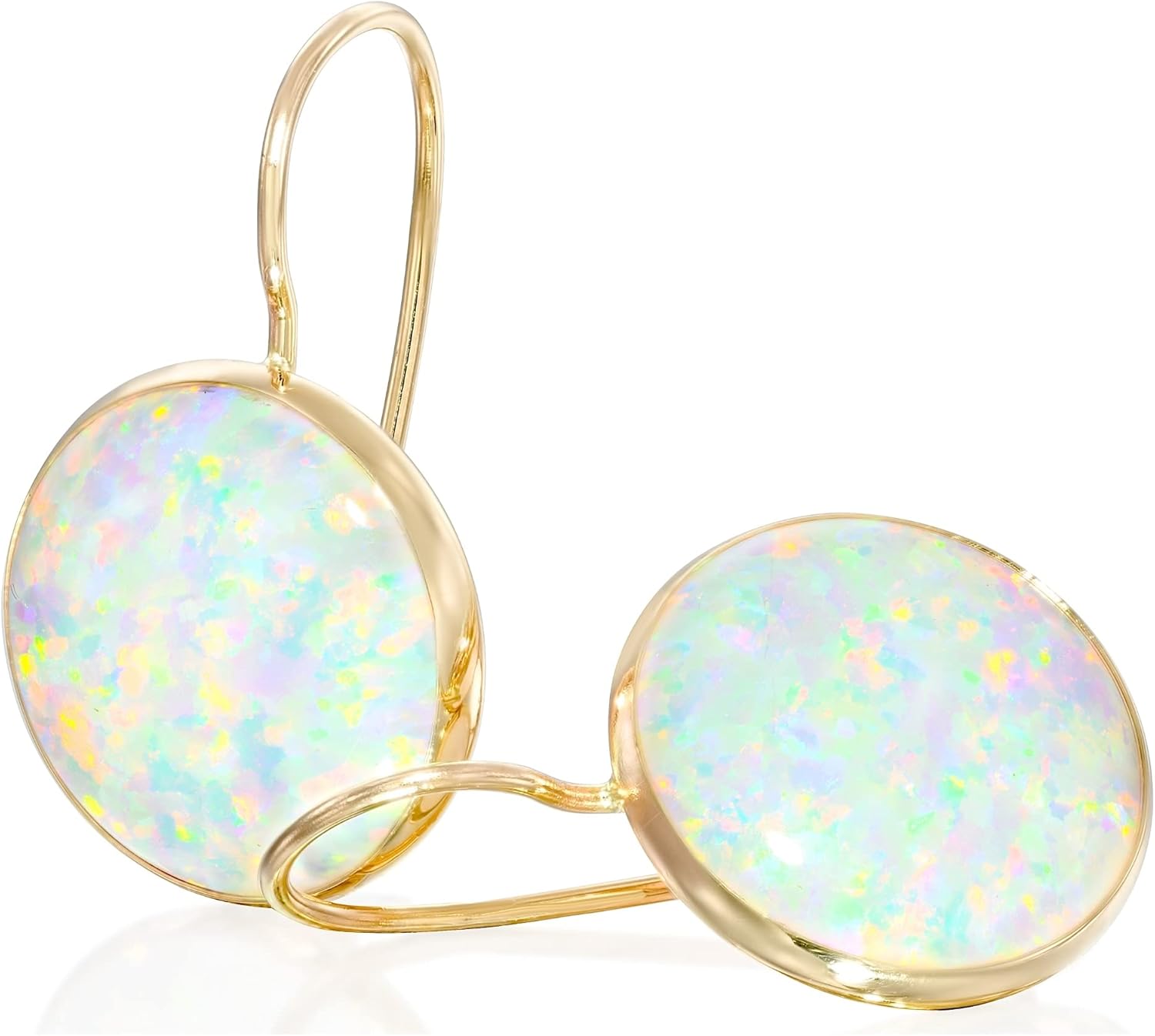 Gemstone Earrings for Women - Elegant Gold Dangle Earrings