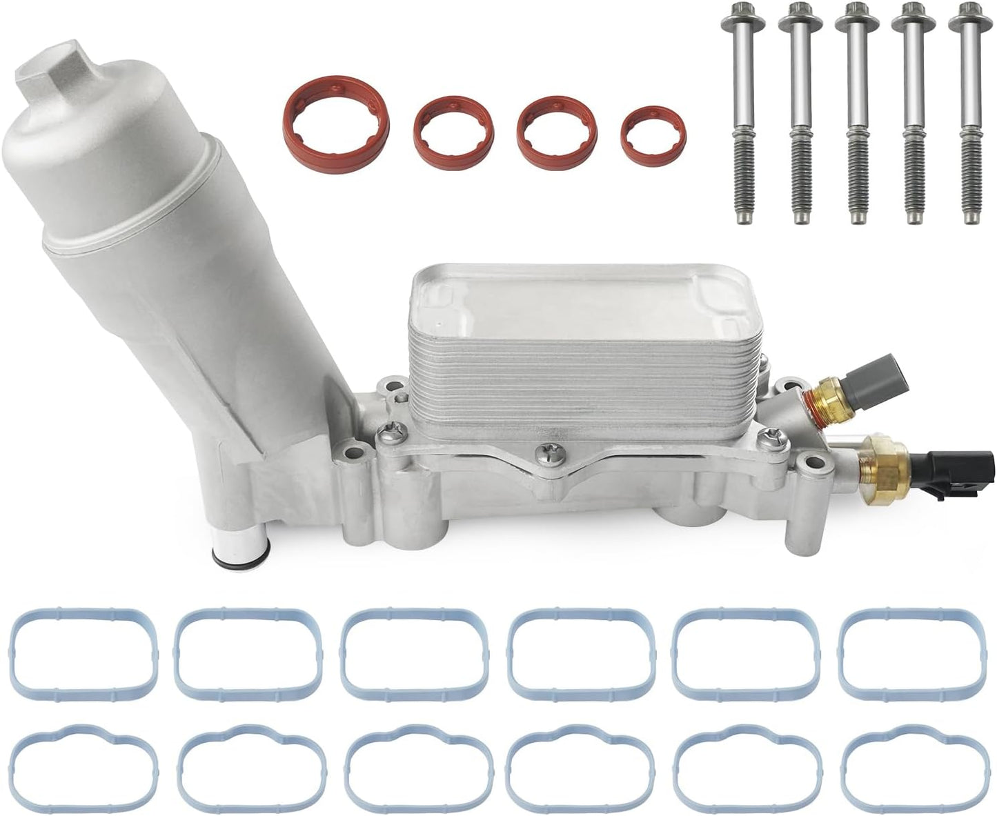 Upgrade Aluminum Engine Oil Filter Housing Kit for Jeep Wrangler