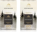 Thymes Pura Refills 2 Pack Noir Woods - Long-Lasting Home Fragrance