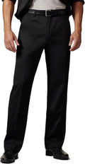 Men's Cozy Expandable Waist Dress Pants - Stretch Texture Weave