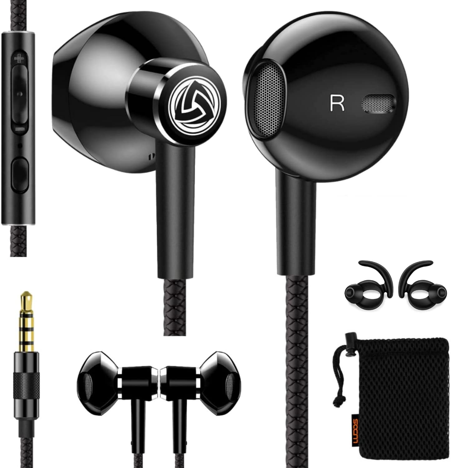 LUDOS SPECTA In-Ear Headphones: Clear Calls & Noise Isolation