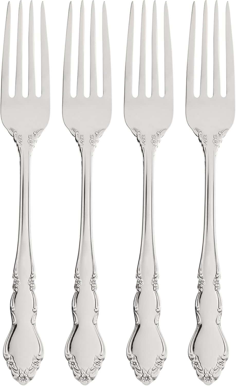 Oneida Dover Fine Flatware Dinner Forks Set of 4 with Elegance