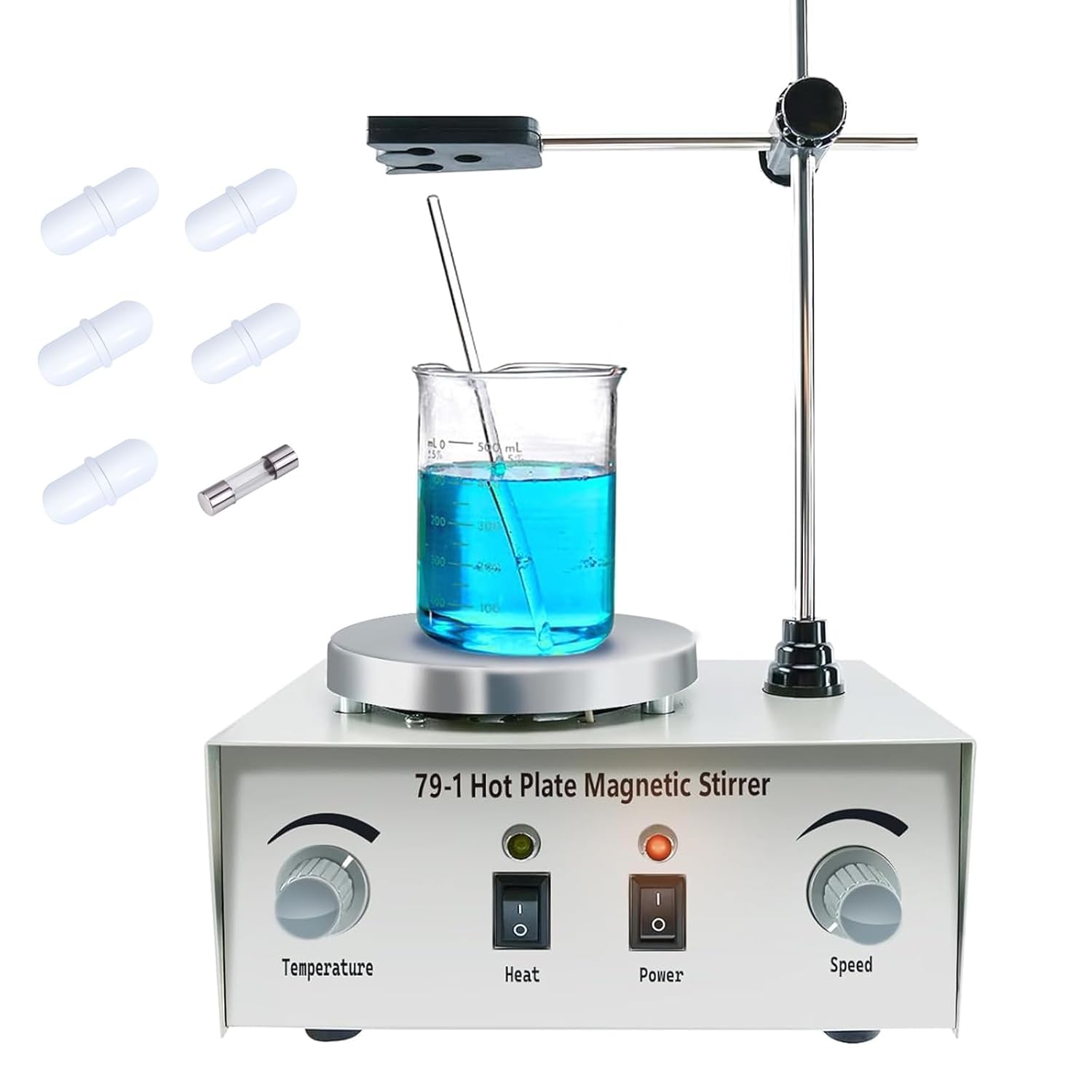 YaeCCC 1000ml Magnetic Stirrer Hot Plate for Lab Use