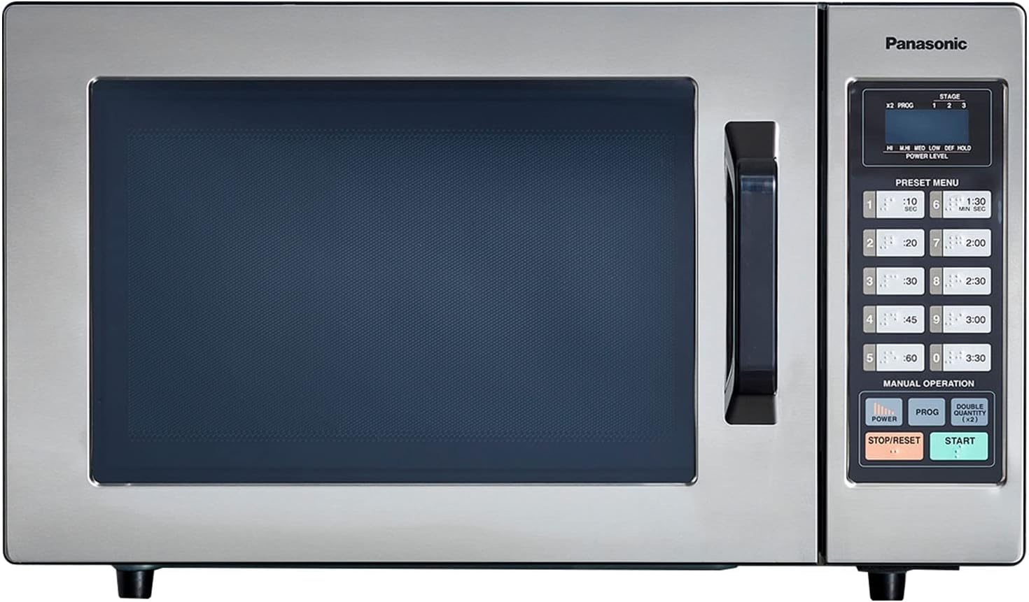 Panasonic NE1054F 1000W Microwave: 10 Programmable Memory