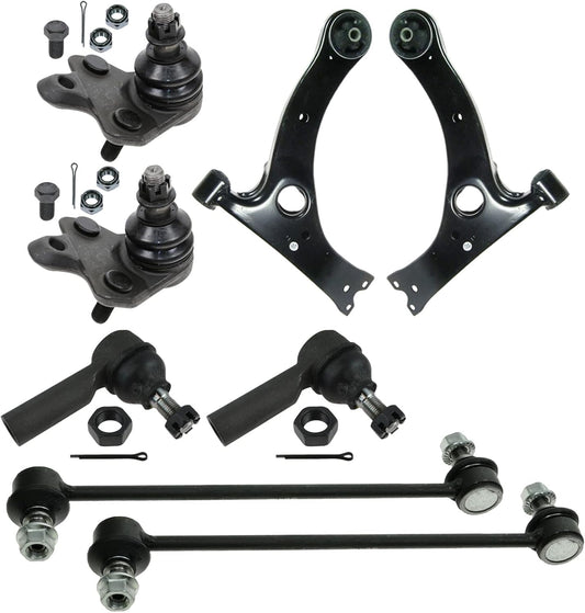 TRQ Front Steering Suspension Kit for Pontiac Vibe Toyota Matrix