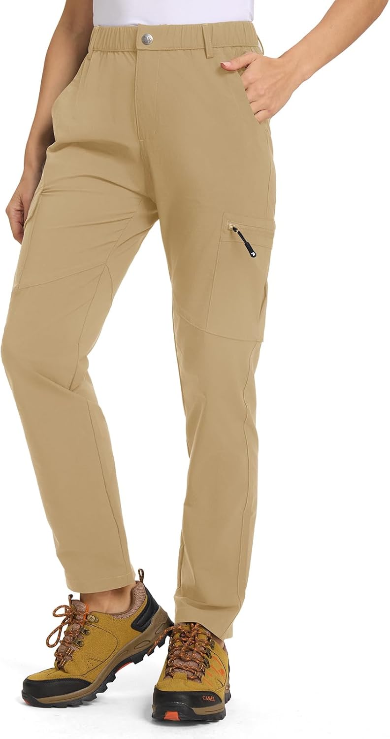 TBMPOY Women's Hiking Cargo Pants for Outdoor Adventures