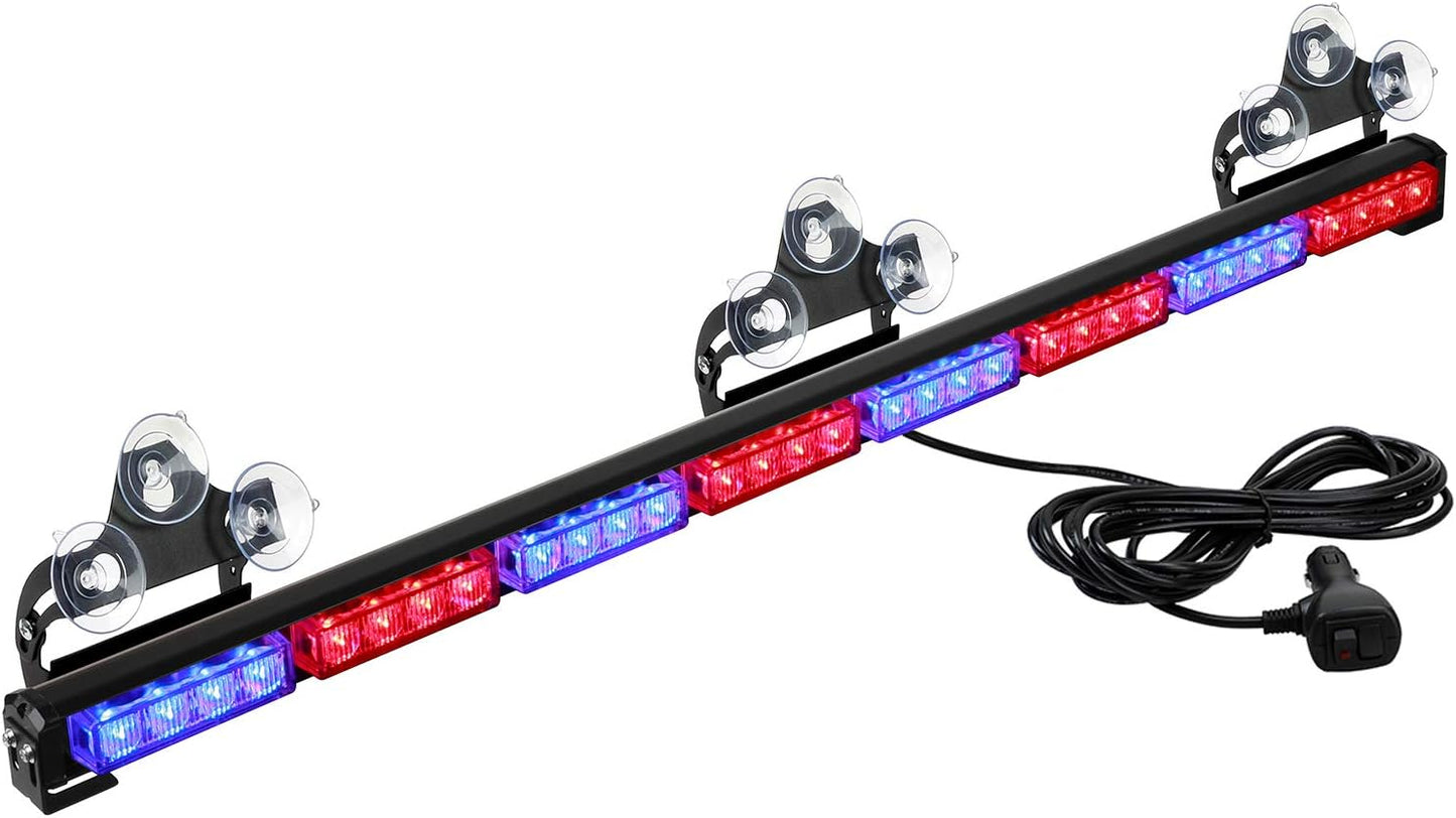 ASPL 36in 32LED Traffic Advisor Light Bar for Emergency Use