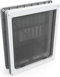 Dog Mate Large Lockable Dog Door - Weatherproof, Quiet Operation