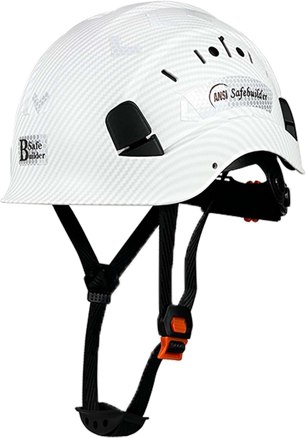 Construction Safety Helmet with Adjustable Ventilation System