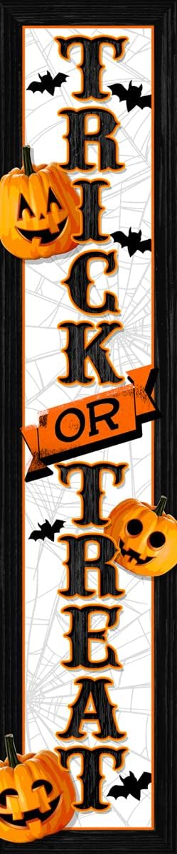 Spoontiques Halloween Welcome Porch Sign for Festive Decor