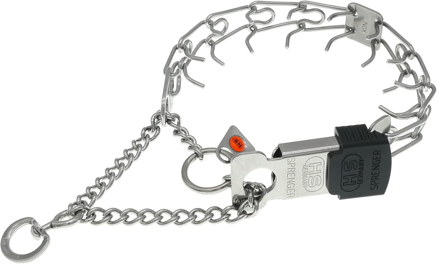 Herm Sprenger Dog Training Prong Collar with Quick Release Buckle