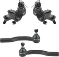 TRQ Front Steering & Suspension Kit Ball Joint Tie Rod - Direct Fit