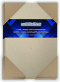 50 Sheets Chipboard 46pt 5.5 x 8.5 in Half Letter - Sturdy Craft Board