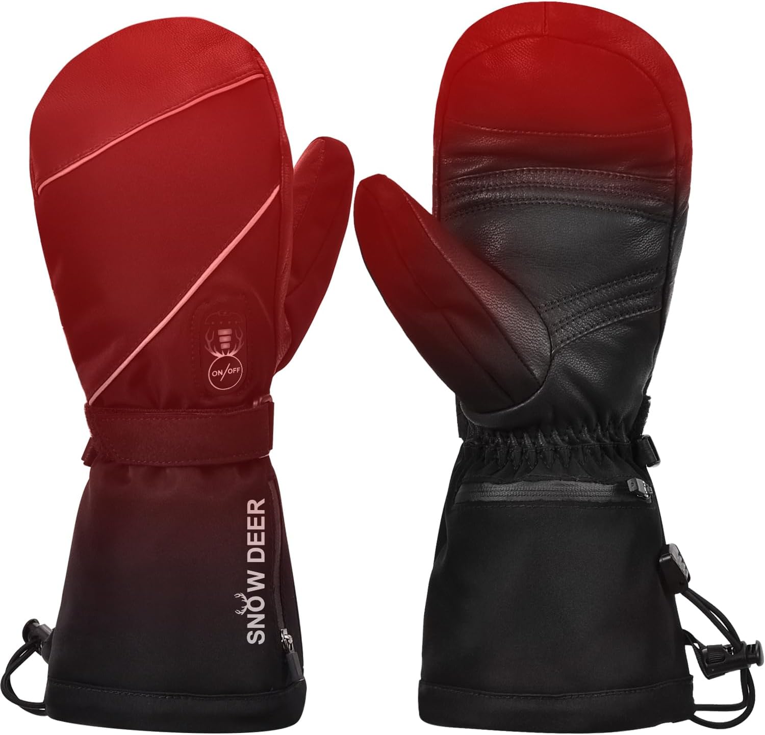 Heated Mittens for Men and Women - Perfect for Winter Sports