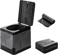 ZENFUN Portable Camping Toilet Foldable Porta Potty - Sturdy, Compact