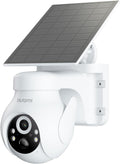 Solar Outdoor Camera Wireless 360 PTZ Security Camera - 2K 3MP