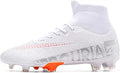 Men's Soccer Cleats High-Tops Lace-Up Non-Slip Spikes - Durable Fit