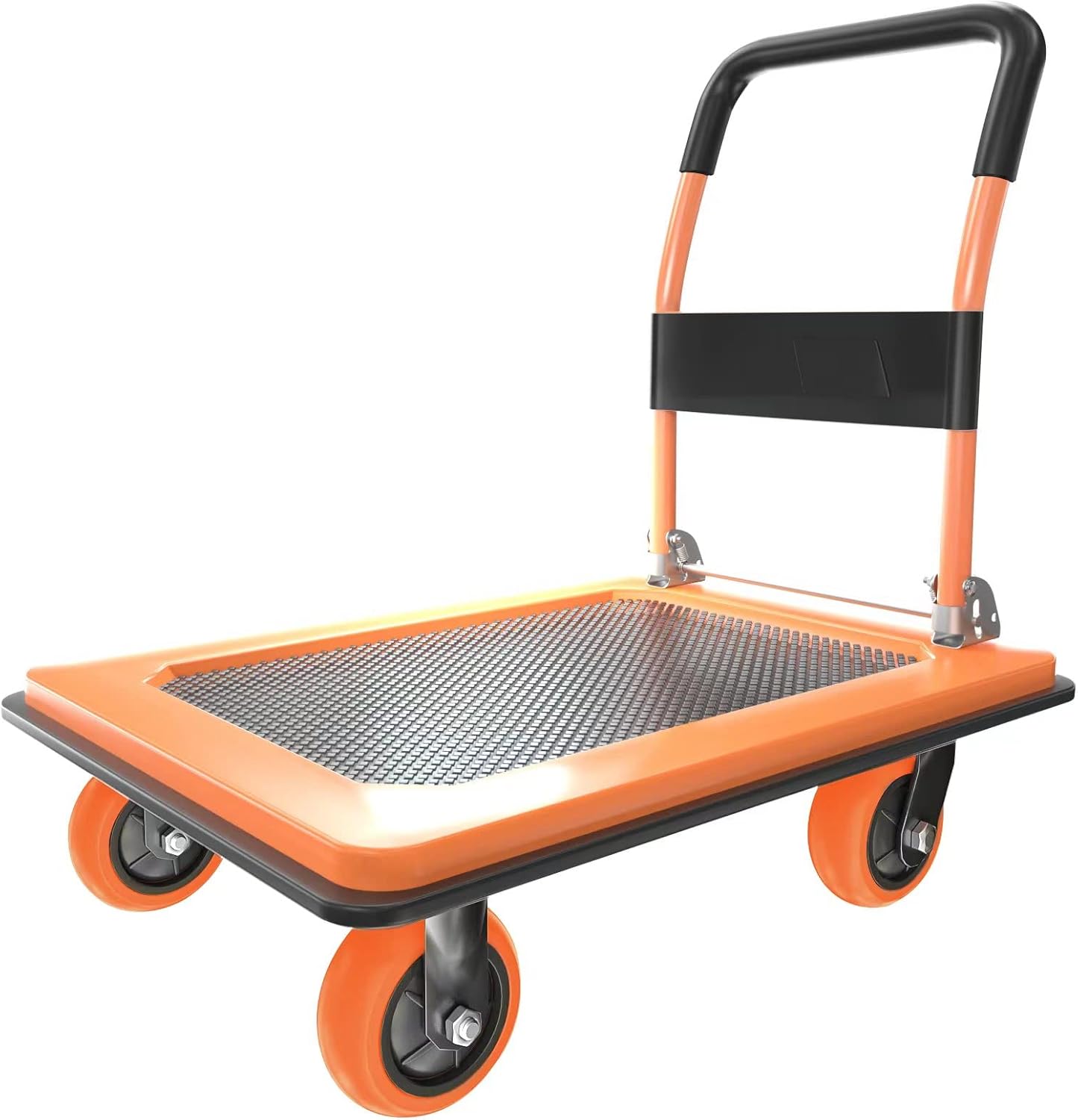 Platform Truck Heavy Duty Cart with 1100Lbs Capacity and Wheels