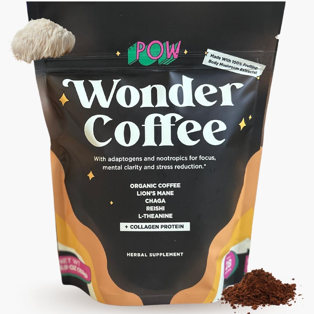 Organic Mushroom Coffee Blend - Boost Focus & Energy