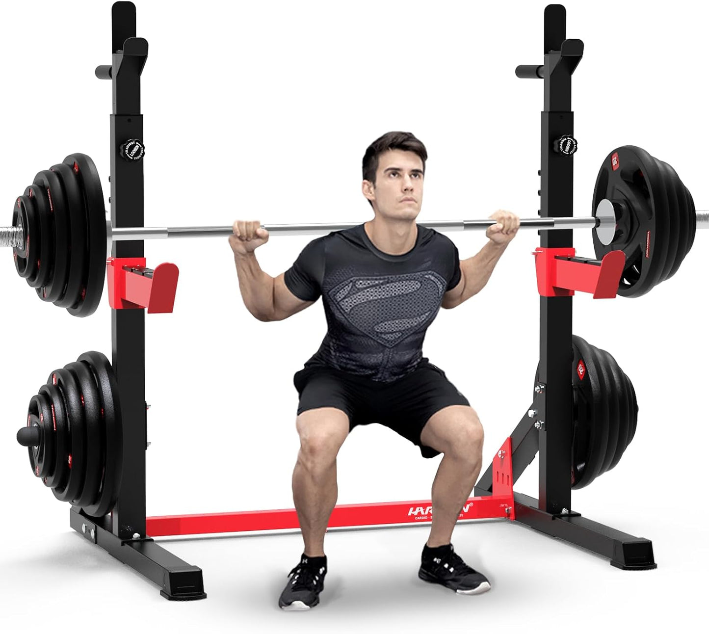 HARISON Power Squat Rack: Ultimate Home Gym Strength