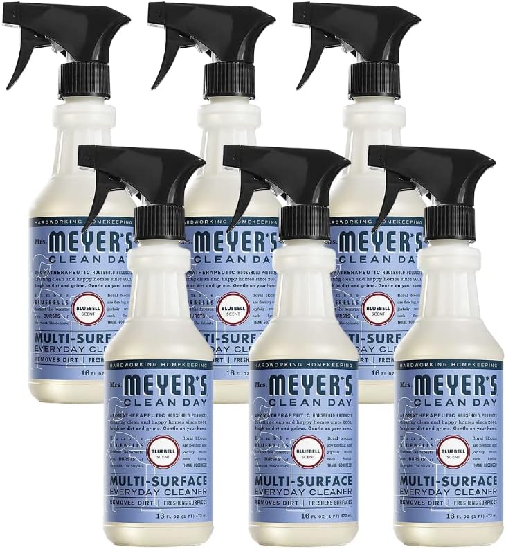 Mrs. Meyer's All-Purpose Cleaner Spray in Bluebell for Freshness