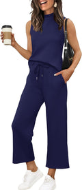 XIEERDUO Two Piece Sets for Women Summer Lounge Sets Travel