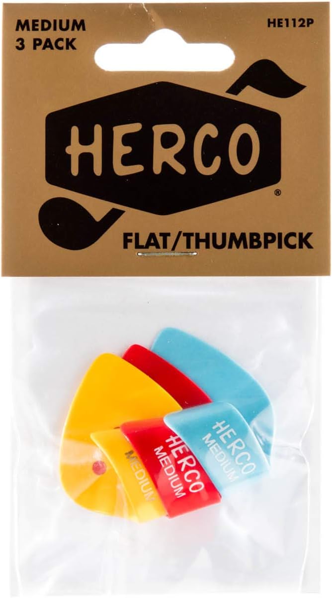 Enhance Your Performance with JIM DUNLOP Flat Thumbpicks!
